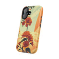 iPhone Mustard And Rust Floral Terrazzo Slim Everyday iPhone Designer · iPhone C