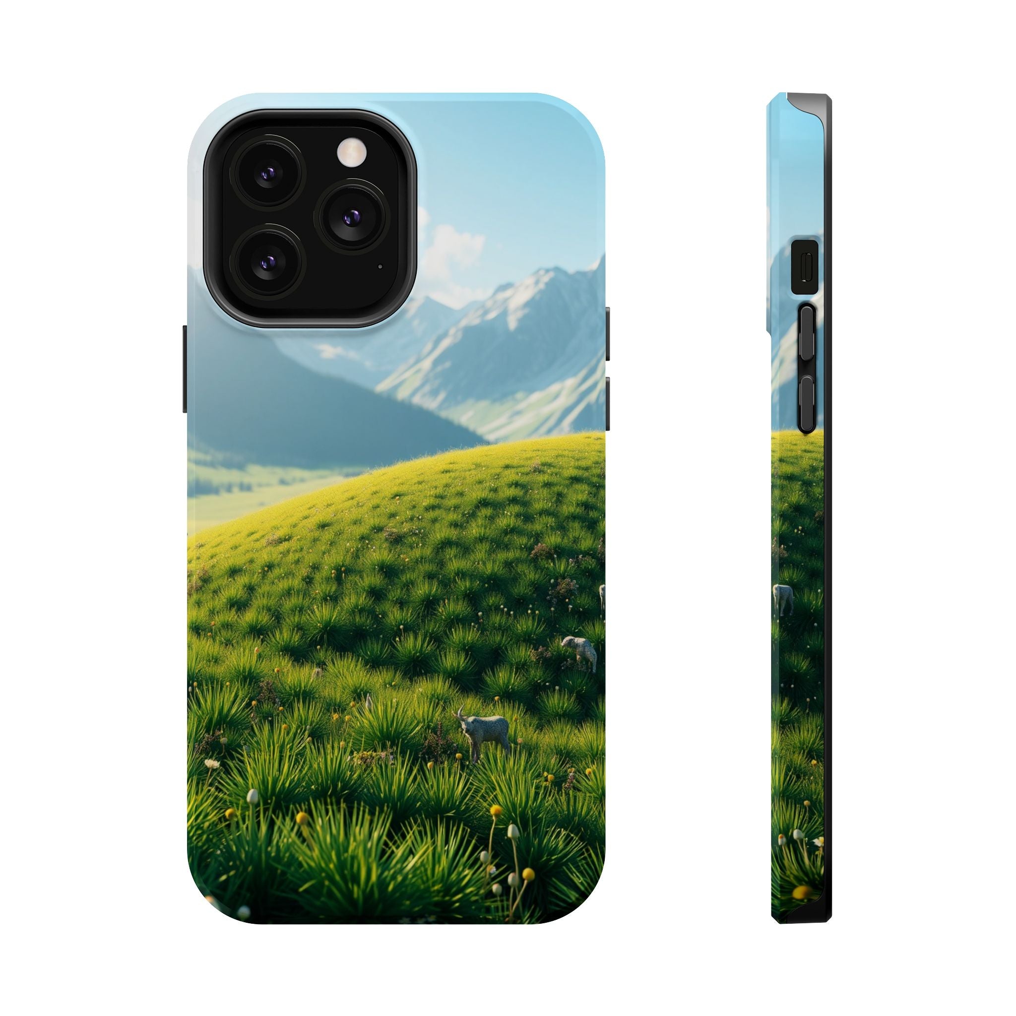 iPhone Vibrant Alpine Meadow Design Slim Everyday Designer Case · iPhone Case