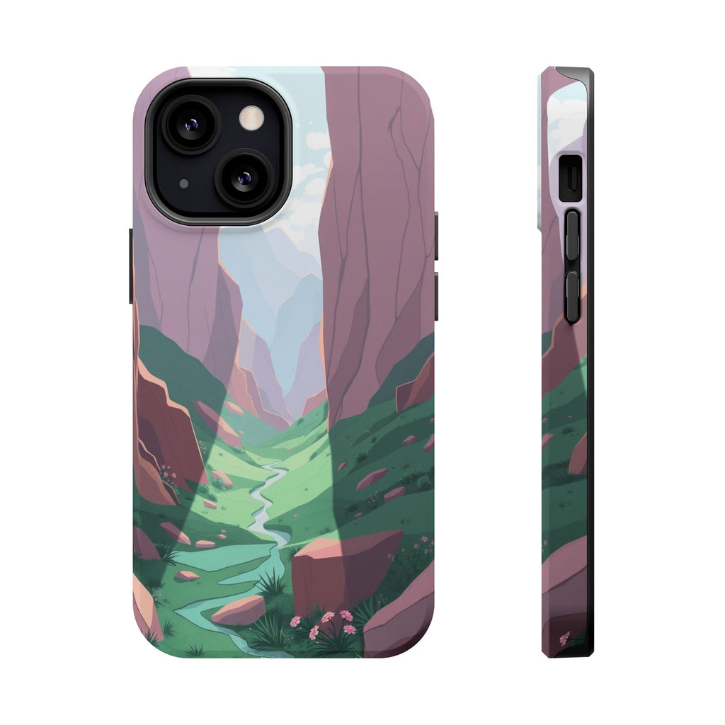 iPhone Valley Floor Stained Glass Bold Modern Everyday Snap Case · iPhone Case
