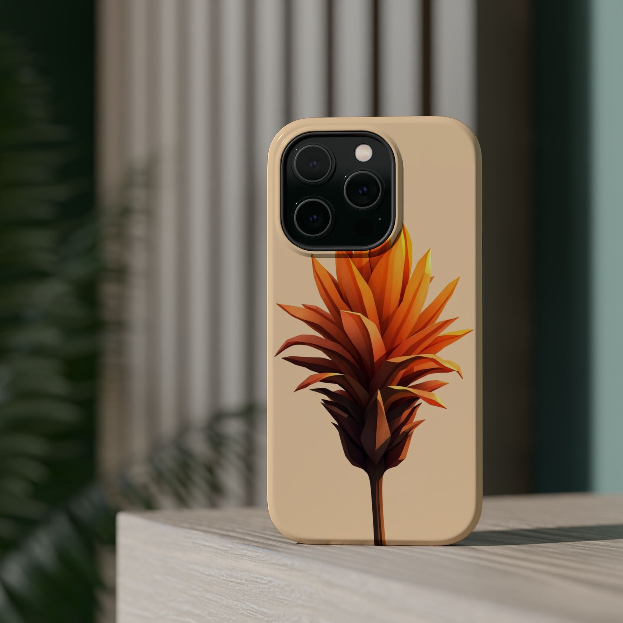 iPhone Sunset Amber And Peach Desert Flower Slim iPhone Everyday · iPhone Case
