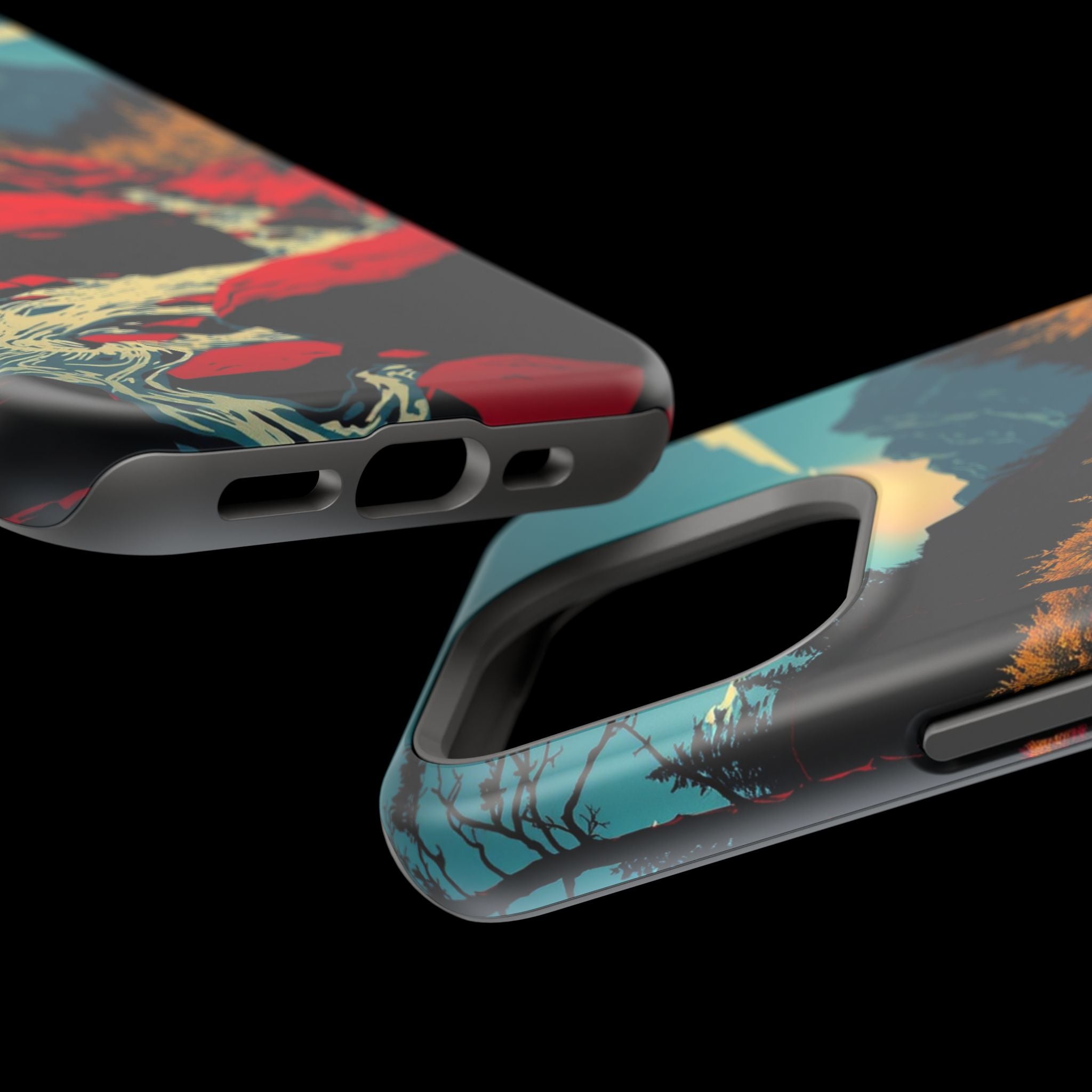iPhone Earthy Spring Creek Design Bold Modern Everyday Snap Case · iPhone Case