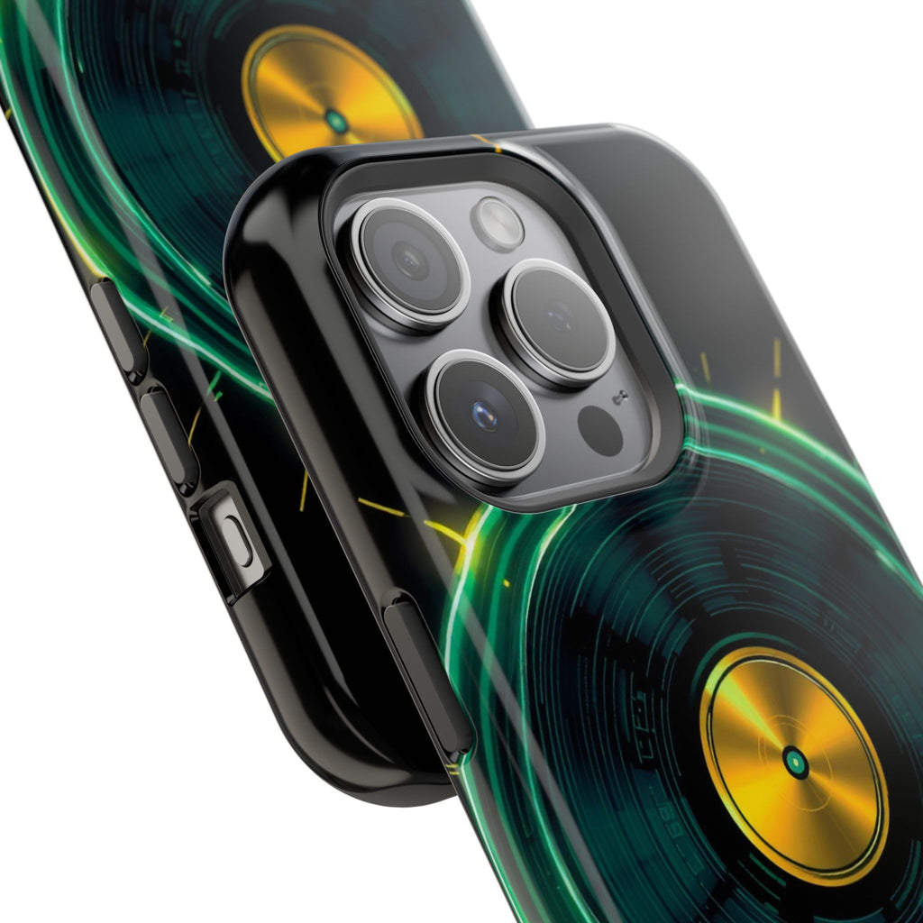 iPhone Dreamy Record Vinyl Spin Design Slim Everyday Designer Case · iPhone Case