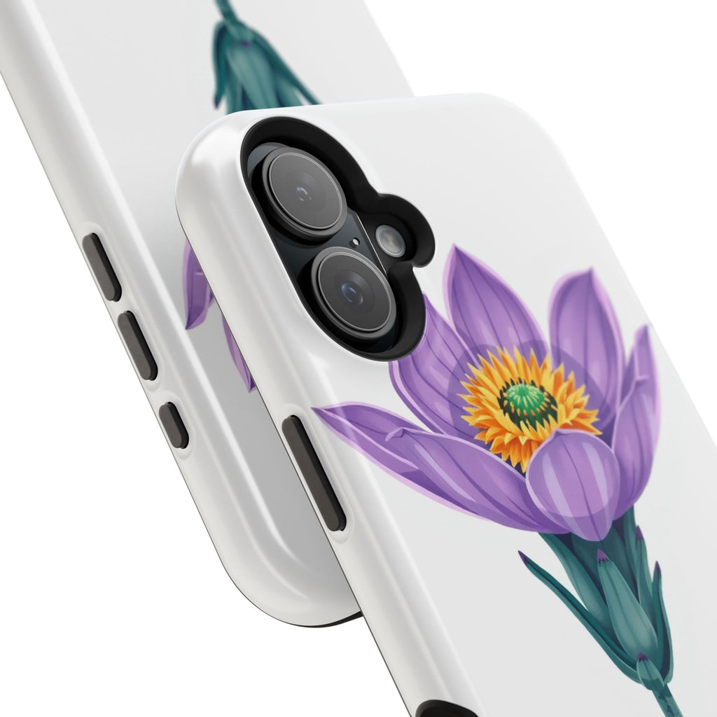 iPhone Indigo And Violet Desert Flower Slim Everyday Designer Case · iPhone Case