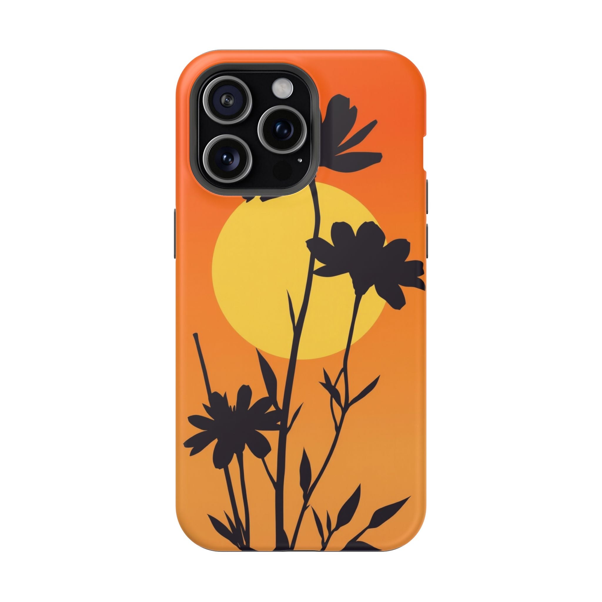 iPhone Vibrant Floral Silhouette Design Slim Everyday iPhone Designer · iPhone C