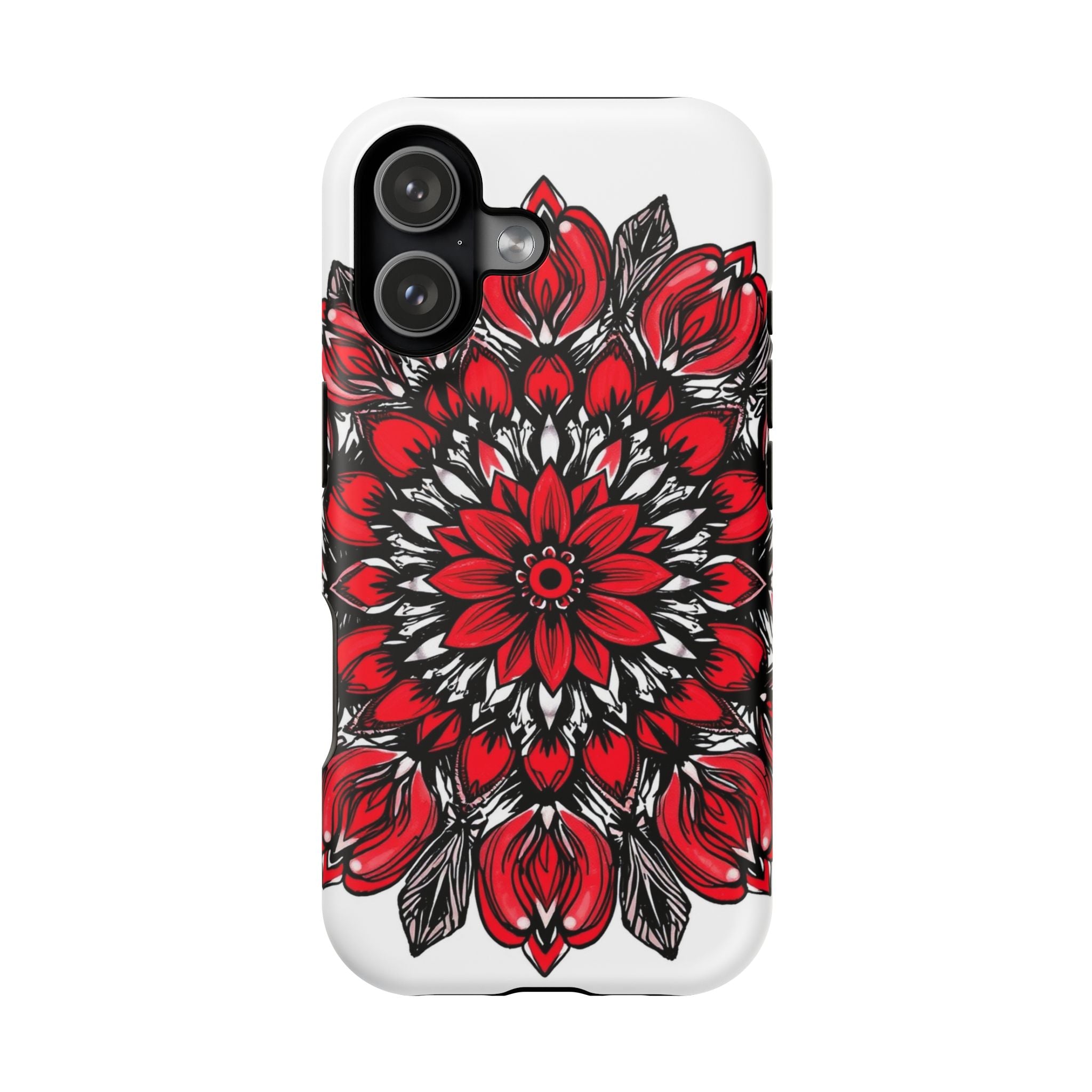iPhone Floral Mandala Hand-Drawn Sketch Slim Everyday iPhone Designer · iPhone C