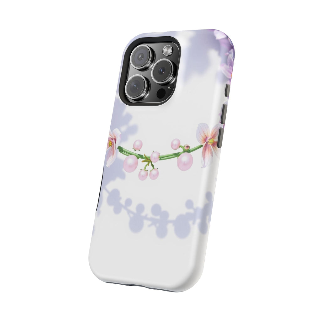 iPhone Vibrant Floral Crown Design Clean Minimal Snap Cas Slim Snap Case · iPhon