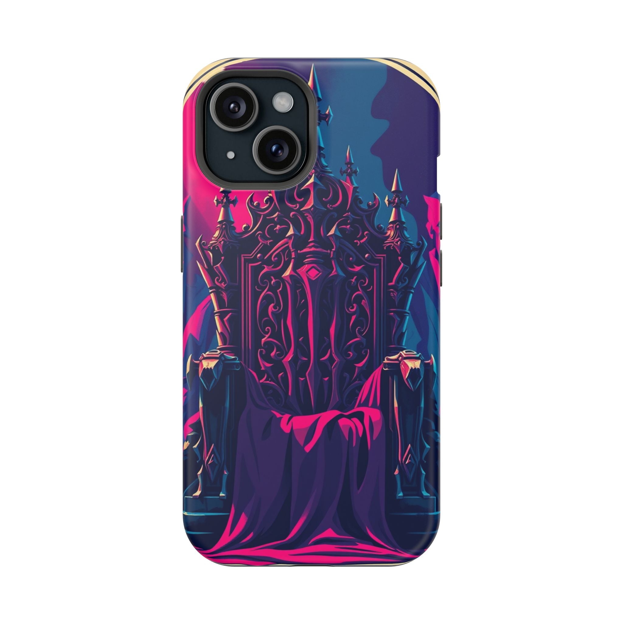 iPhone Lich King Throne Vintage Retro Poster Slim Everyday Designer Case · iPhon