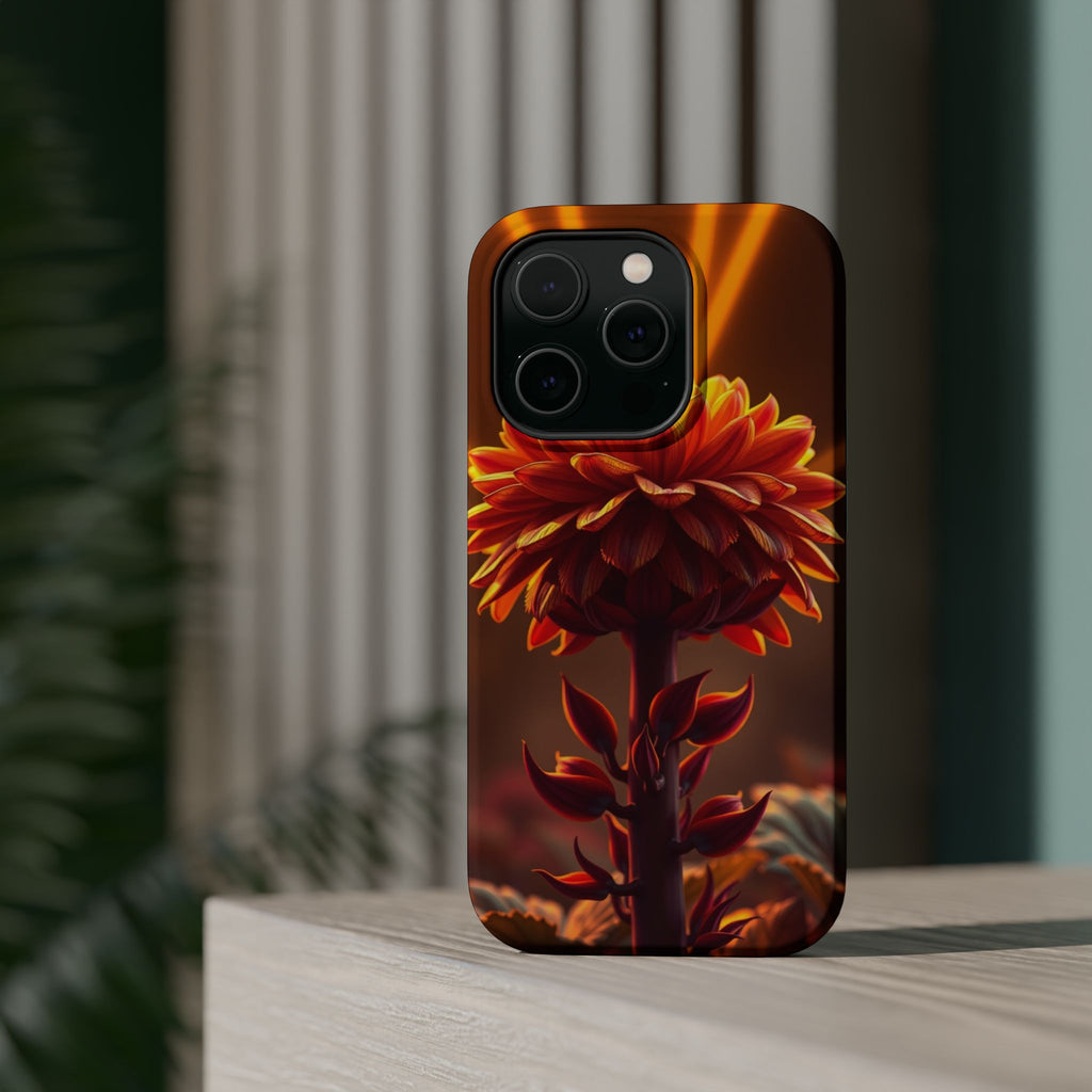iPhone Mustard And Rust Ranunculus Stack Slim Everyday iPhone Designer · iPhone