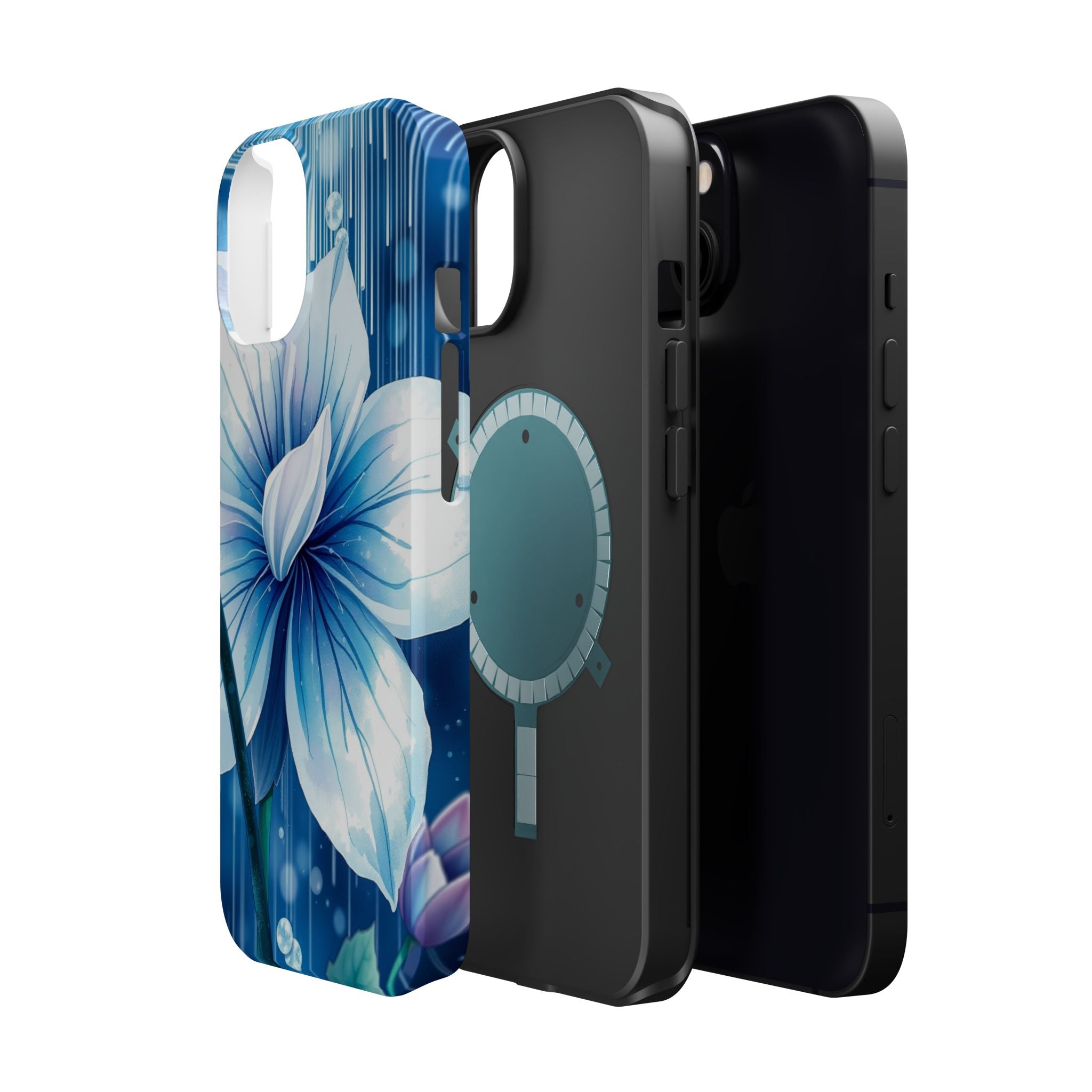 iPhone Spring Shower Bloom Electric Art Slim Everyday Designer Case · iPhone Cas