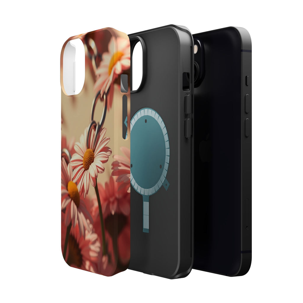 iPhone Vibrant Daisy Chain Design Bold Modern Everyday Snap Case · iPhone Case