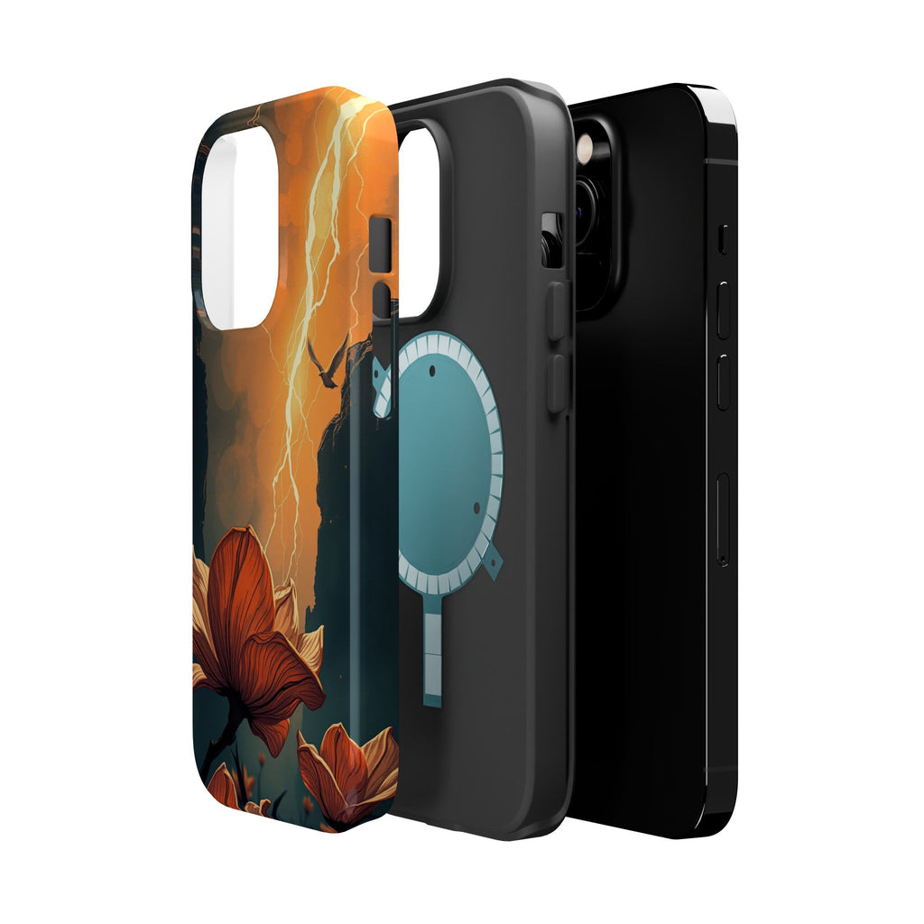 iPhone Vibrant Petal Storm Design Bold Modern Everyday Snap Case · iPhone Case