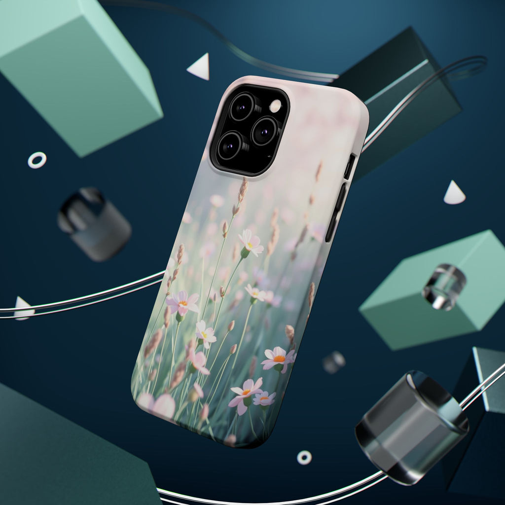 iPhone Spring Meadow Pastel Kawaii Bold Modern Everyday Snap Case · iPhone Case