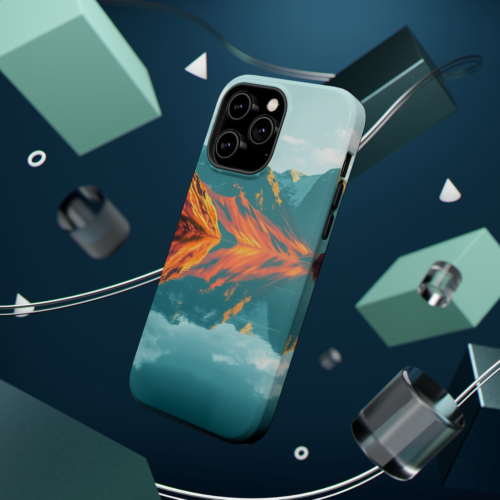 iPhone Fjord Reflection Gold Foil Luxury Slim Everyday iPhone Designer · iPhone