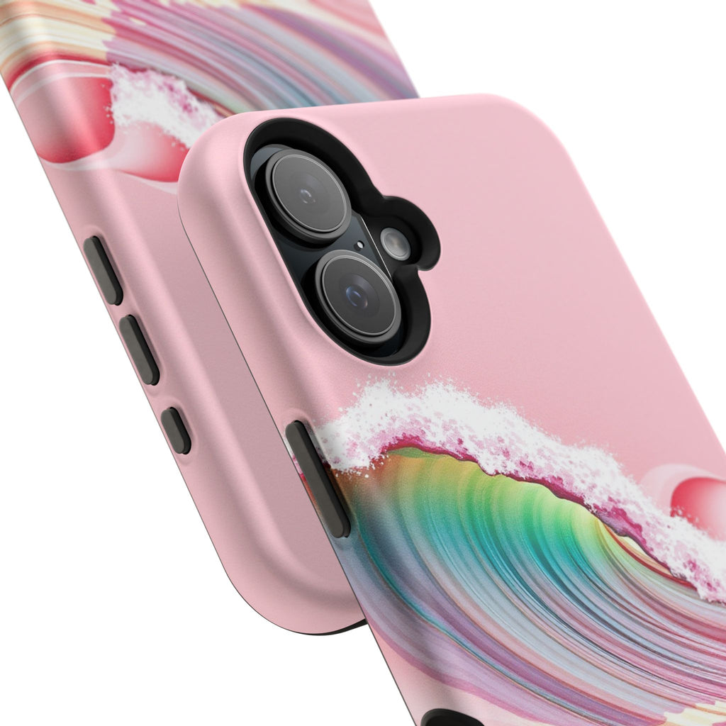 iPhone Sand Art Wave Vibrant Watercolor Slim Everyday iPhone Designer · iPhone C