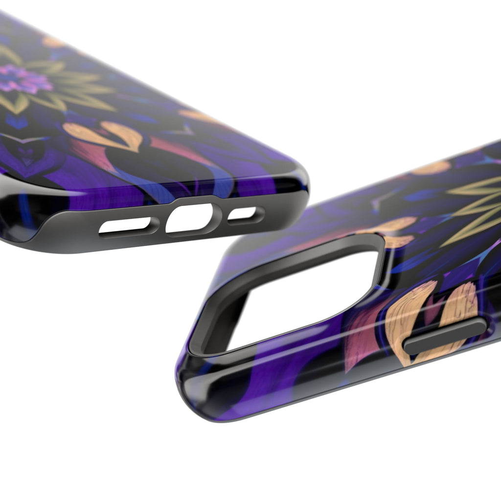 iPhone Floral Mandala Mystic Art Bold Modern Everyday Snap Case · iPhone Case