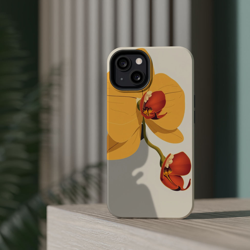 iPhone Vibrant Orchid Study Design Bold Modern Everyday Snap Case · iPhone Case