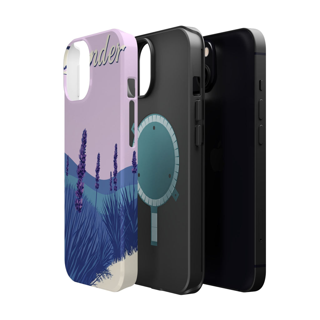 iPhone Lavender Haze Vintage Retro Poster Slim iPhone Everyday Designer · iPhone
