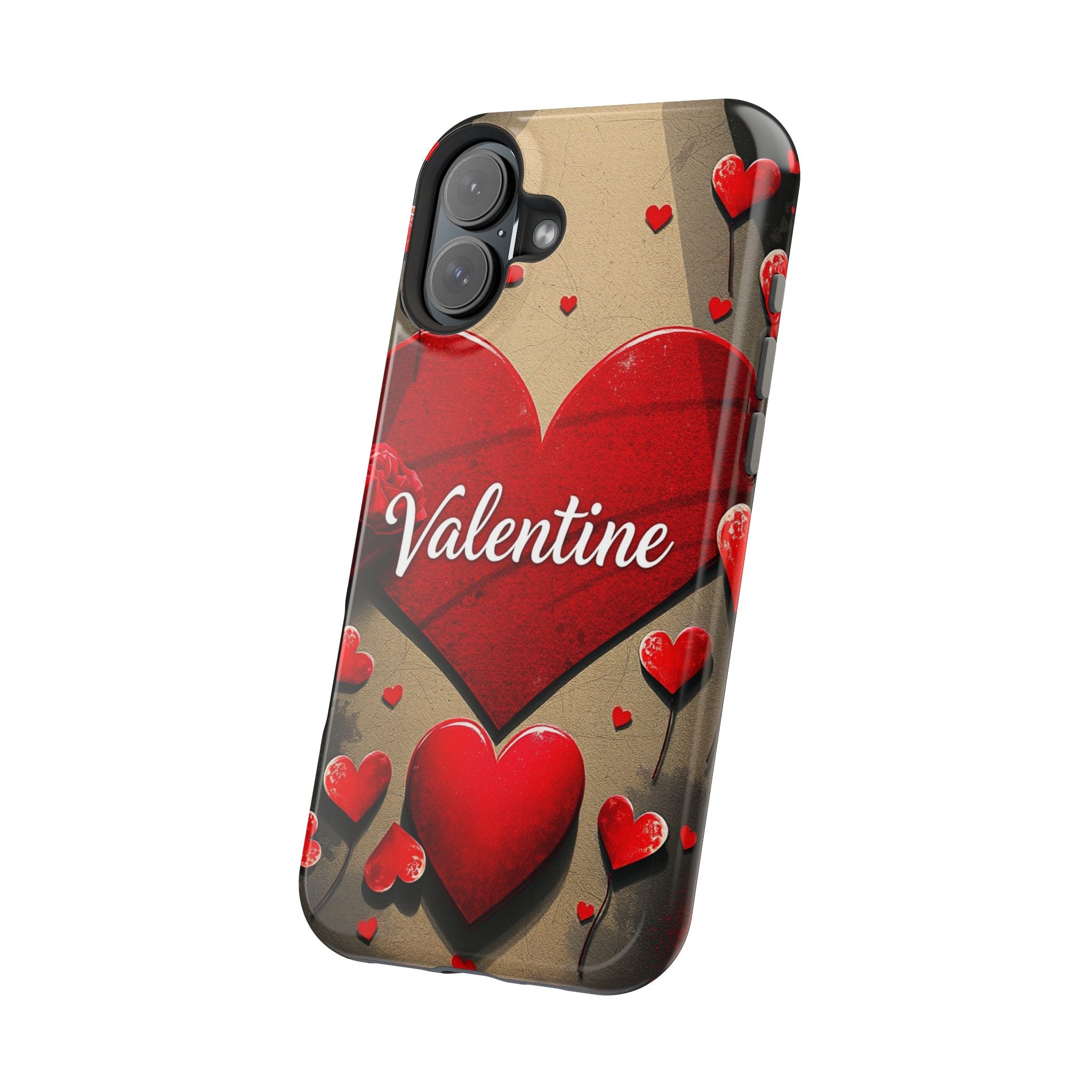 iPhone Serene Vintage Valentine Card Design Slim Everyday Designer Case · iPhone