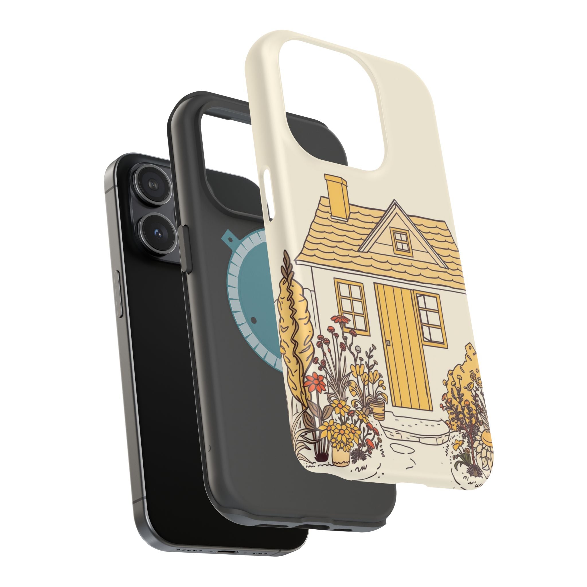 iPhone Cottage Garden Bold Art Slim Everyday Designer Case Galaxy · iPhone Case