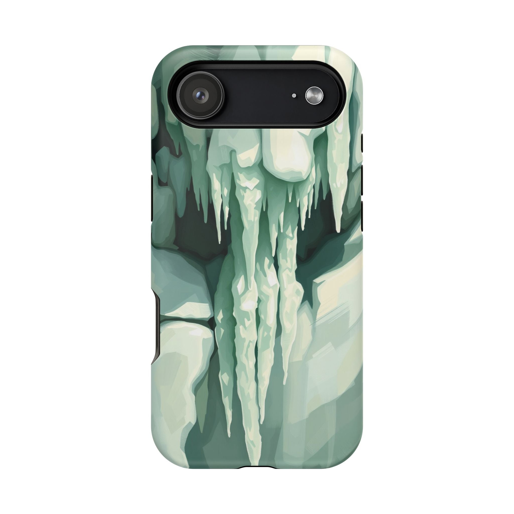 iPhone Earthy Icicle Formation Design Slim Everyday Designer Case · iPhone Case