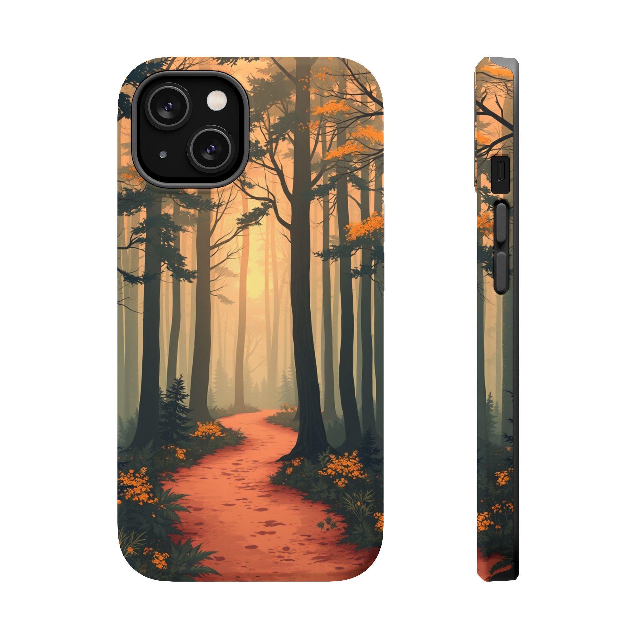 iPhone Misty Forest Path Electric Art Slim Everyday iPhone 14 Designer · iPhone
