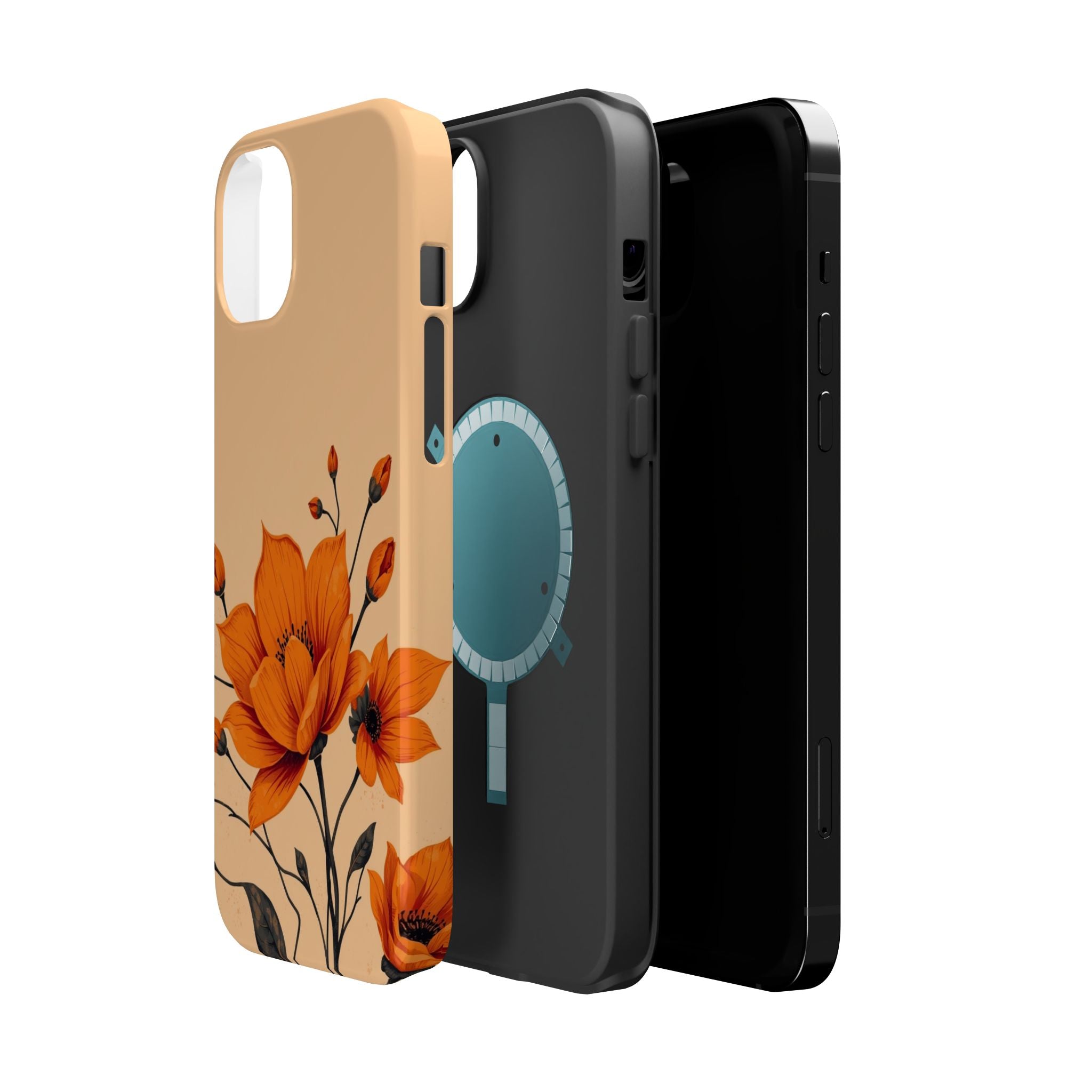 iPhone Radiant Floral Geometric Design Slim Everyday Designer Case · iPhone Case