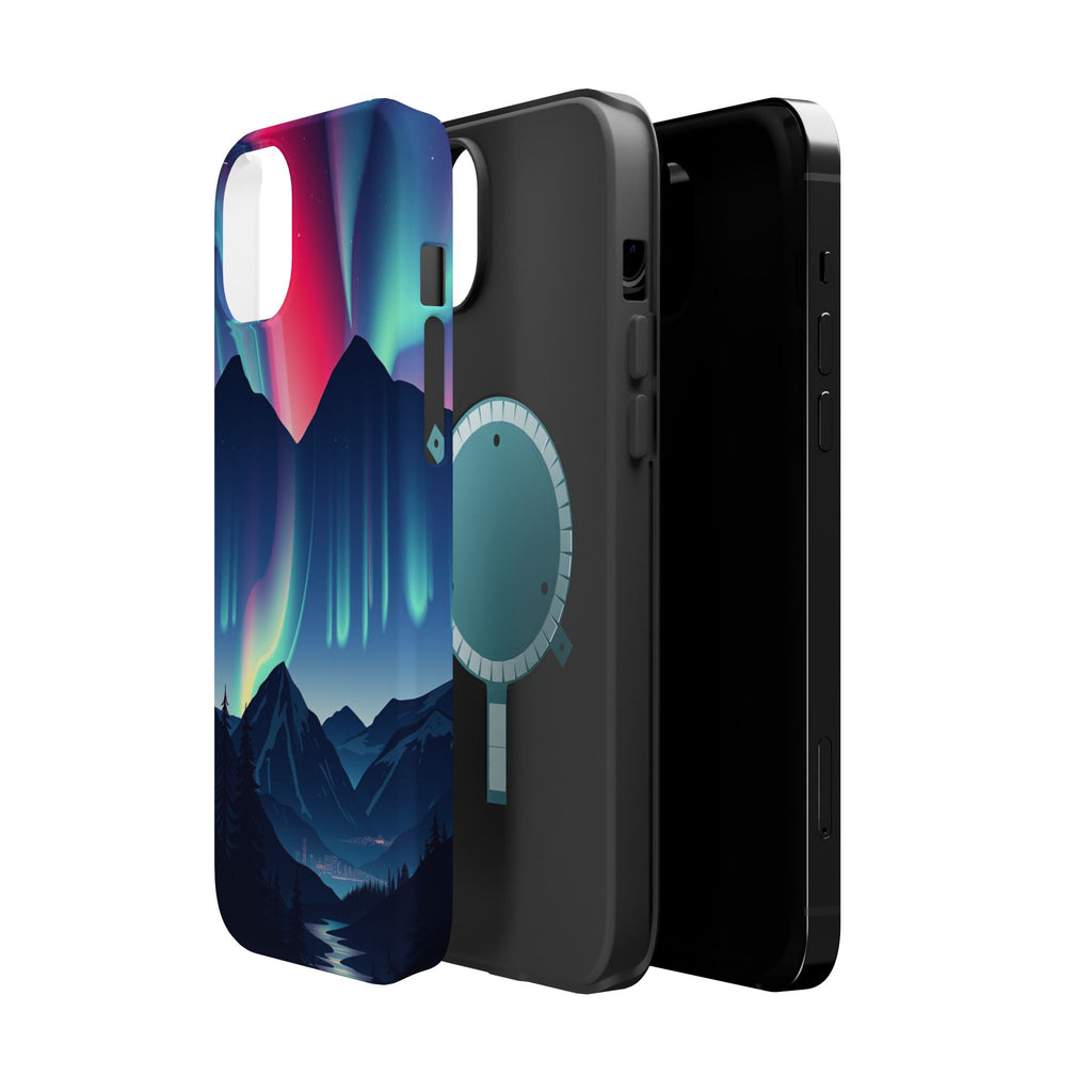 iPhone Dreamy Northern Lights Design Slim Everyday Designer Case · iPhone Case