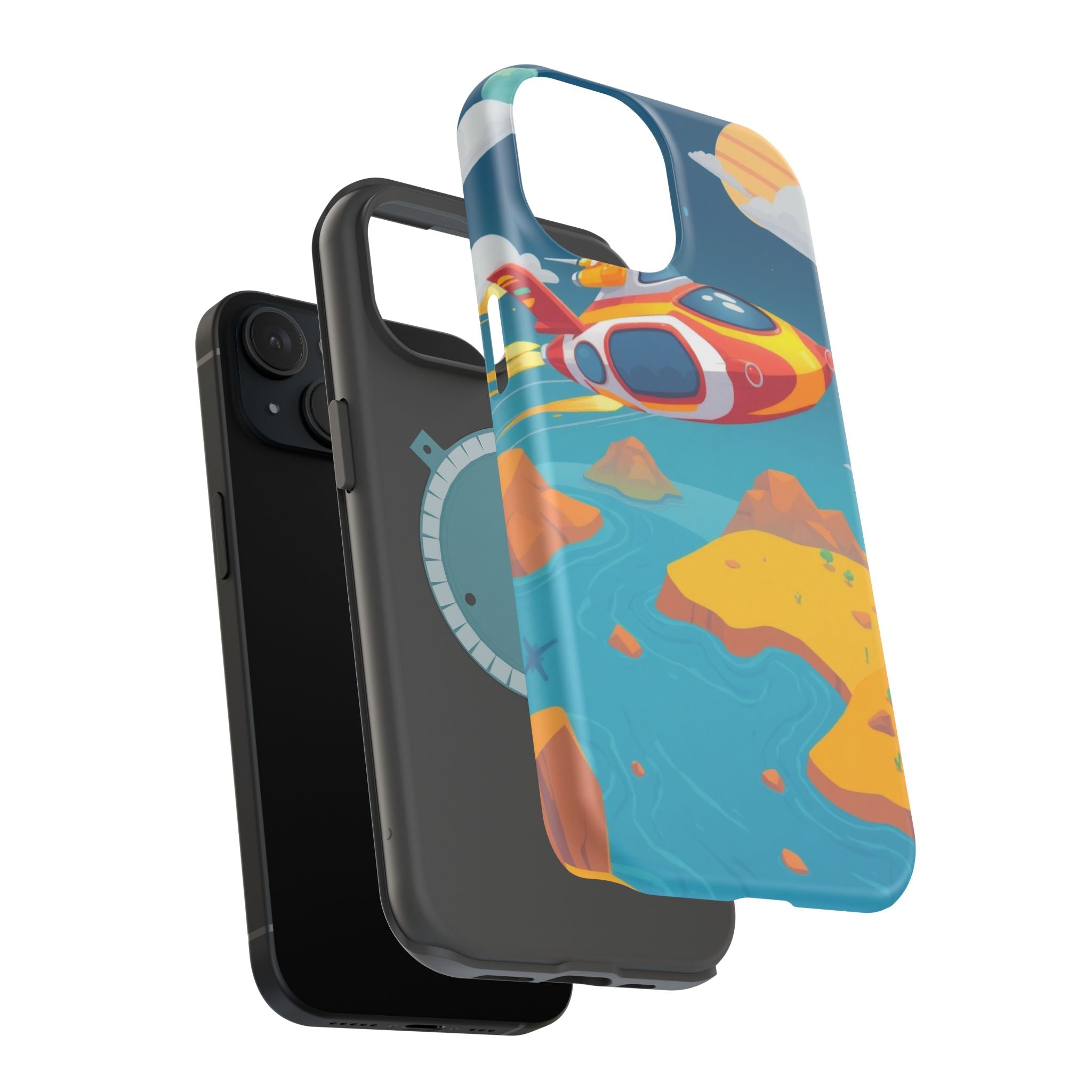 iPhone Hovercraft Glide Kids Fun Clean iPhone Phone Case Gift Minimal · iPhone C