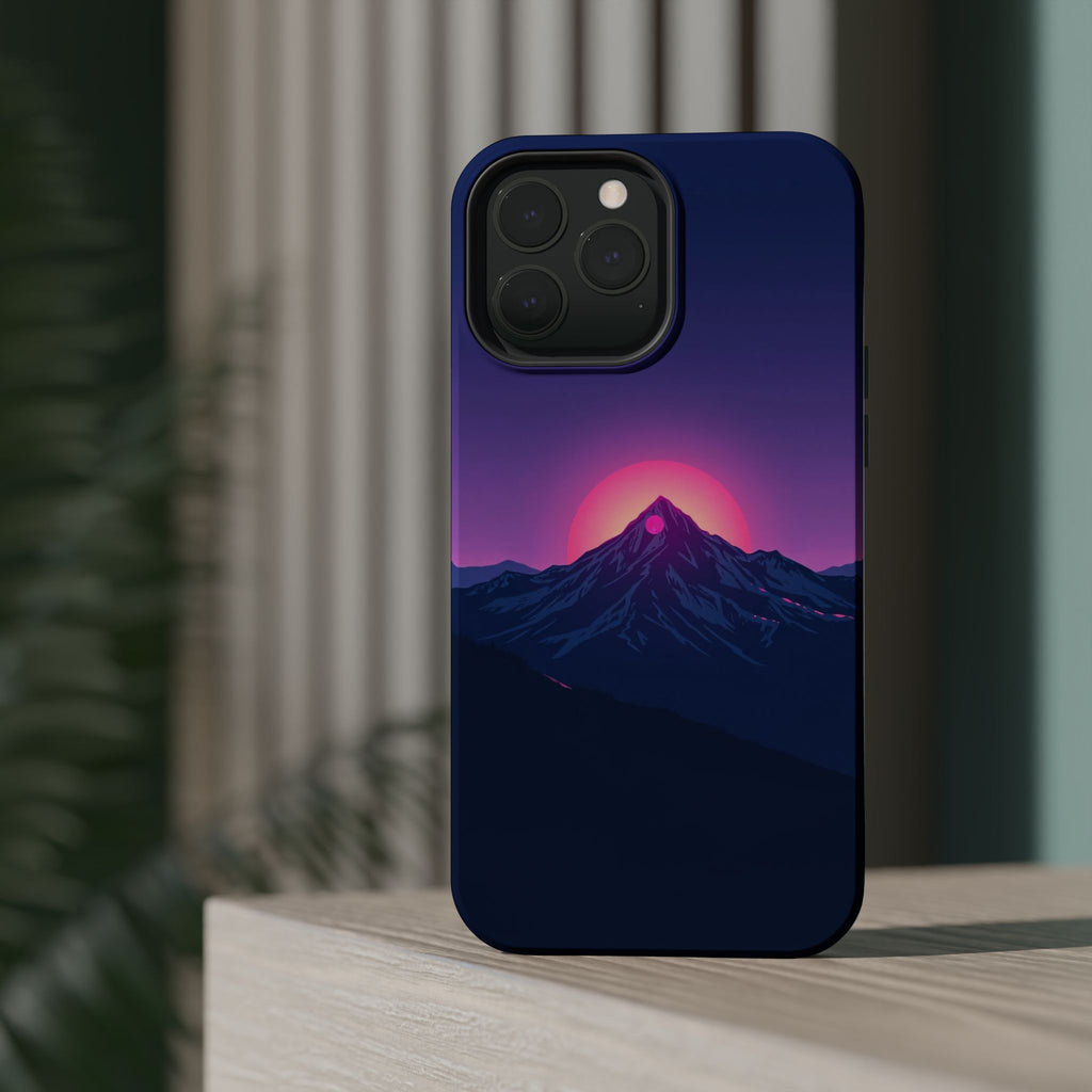 iPhone Mountain at Sunrise Electric Art Slim Everyday iPhone 15 · iPhone Case