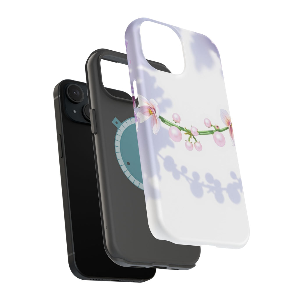 iPhone Vibrant Floral Crown Design Clean Minimal Snap Cas Slim Snap Case · iPhon