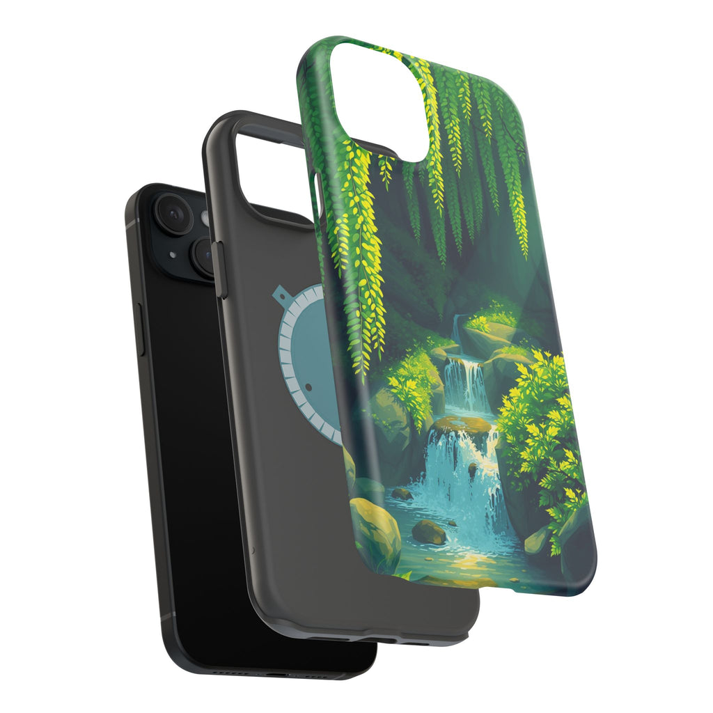 iPhone Earthy Wisteria Cascade Design Slim Everyday iPhone 13 Designer · iPhone