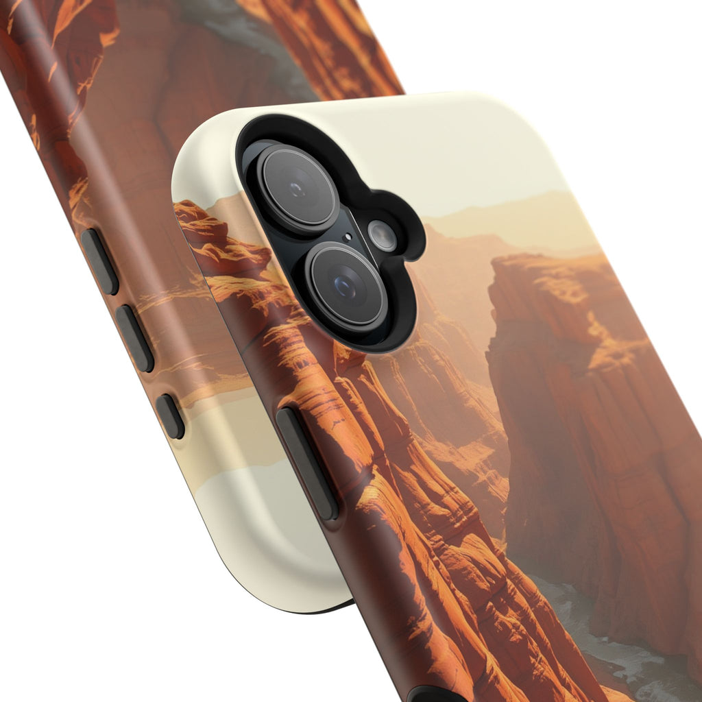 iPhone Vibrant River Canyon Design Bold Modern Everyday Snap Case · iPhone Case