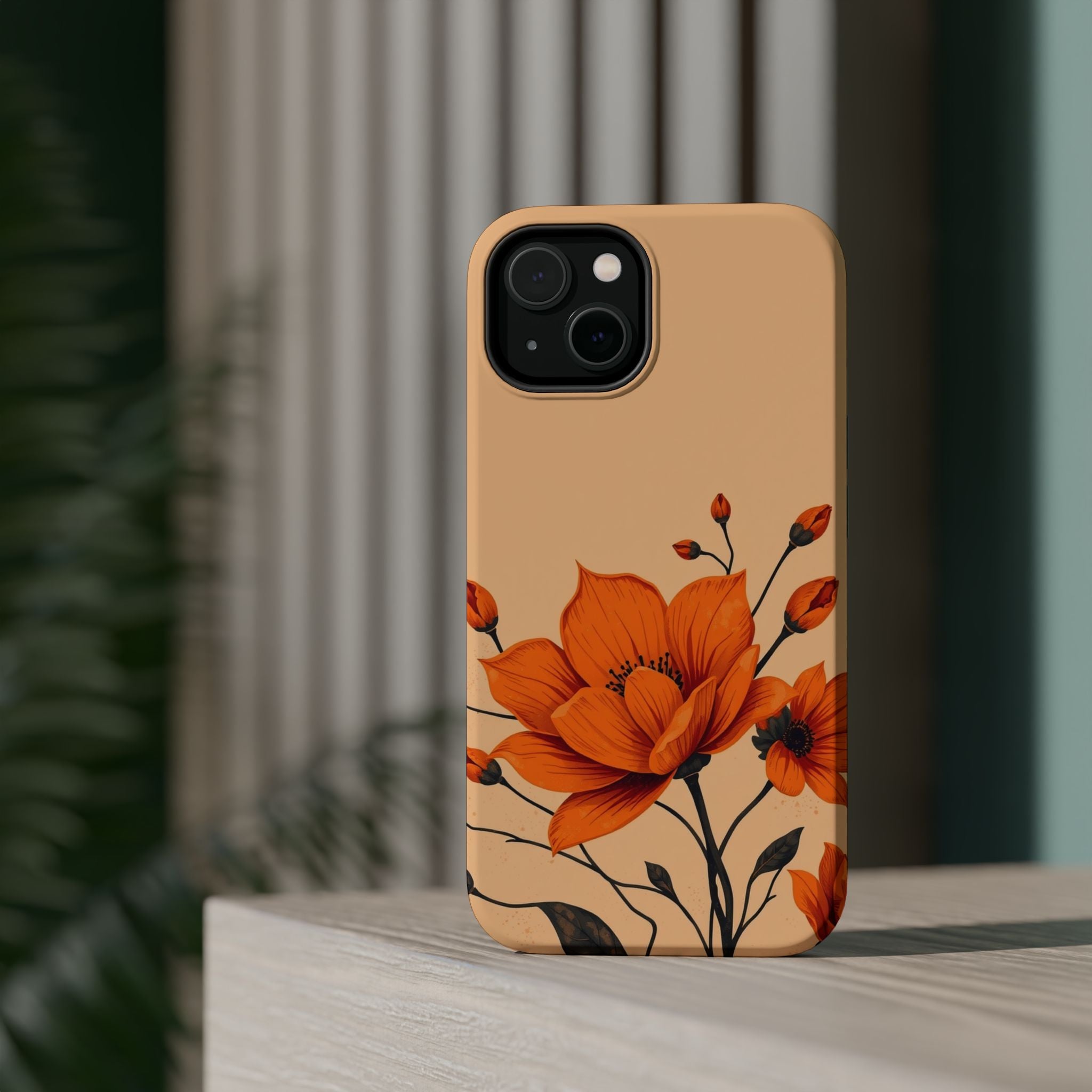 iPhone Radiant Floral Geometric Design Slim Everyday Designer Case · iPhone Case