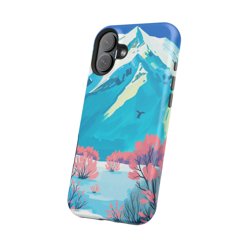 iPhone Snow Field Electric Art Slim Everyday Designer Case · iPhone Case