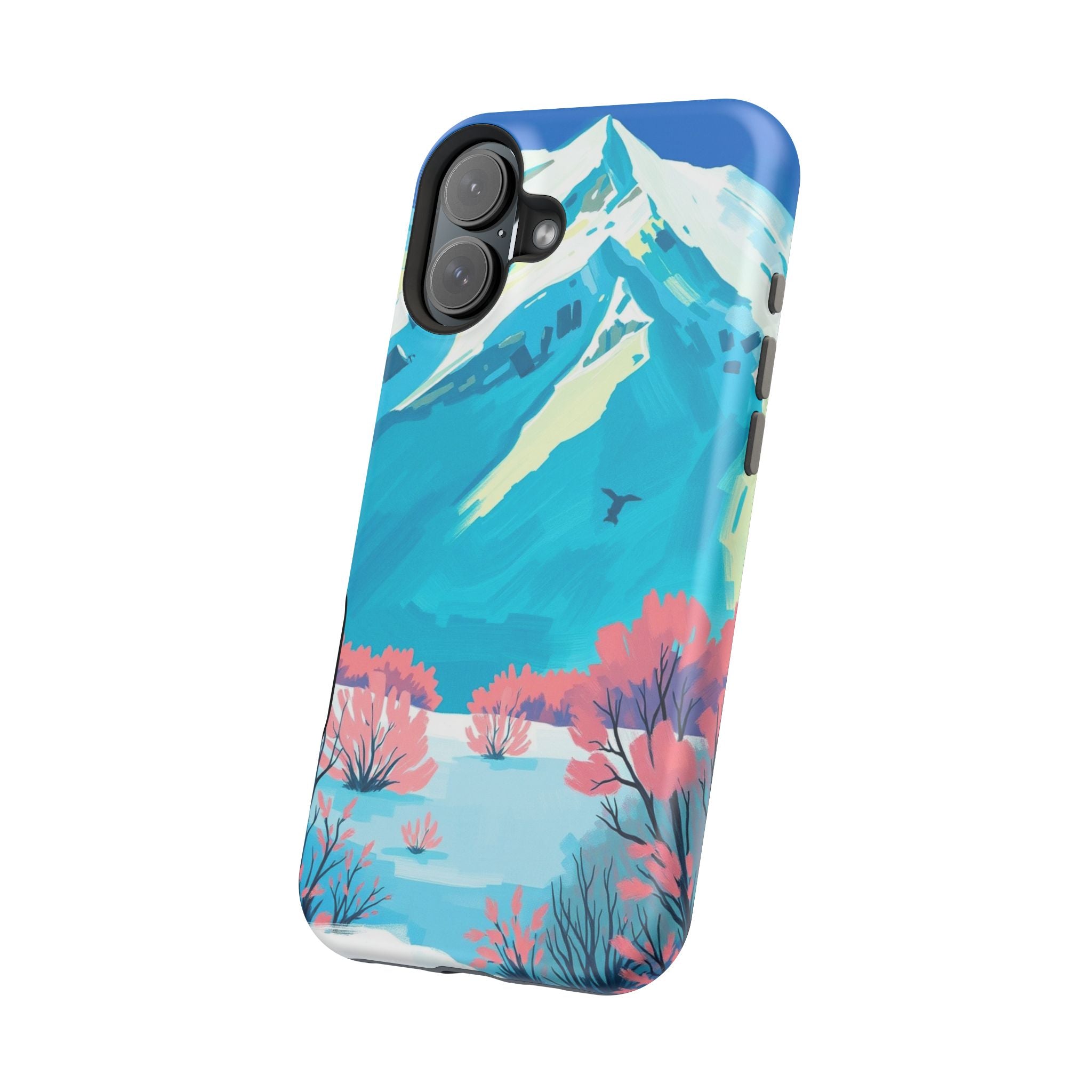 iPhone Snow Field Electric Art Slim Everyday Designer Case · iPhone Case