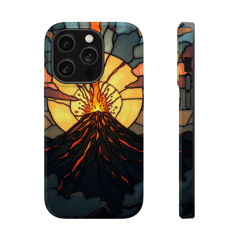 iPhone Vibrant Volcanic Eruption Design Slim Everyday iPhone 11 · iPhone Case