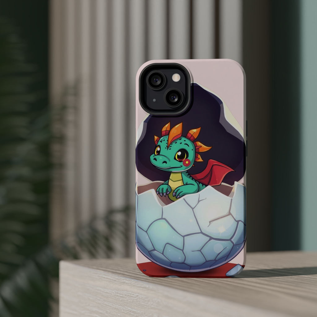 iPhone Dragon Hatching Egg Kids Fun Phone Case Gift Slim Snap Case · iPhone Case