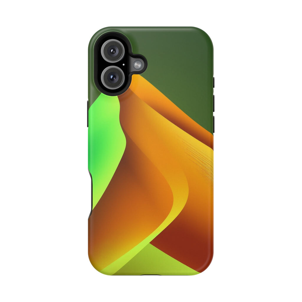iPhone Emerald Green And Gold Desert Dunes Slim iPhone Everyday · iPhone Case