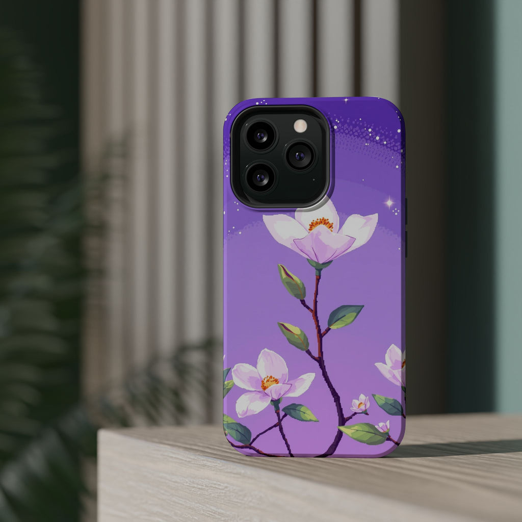 iPhone Magnolia Dream Enchanted Art Slim Everyday Designer Case · iPhone Case