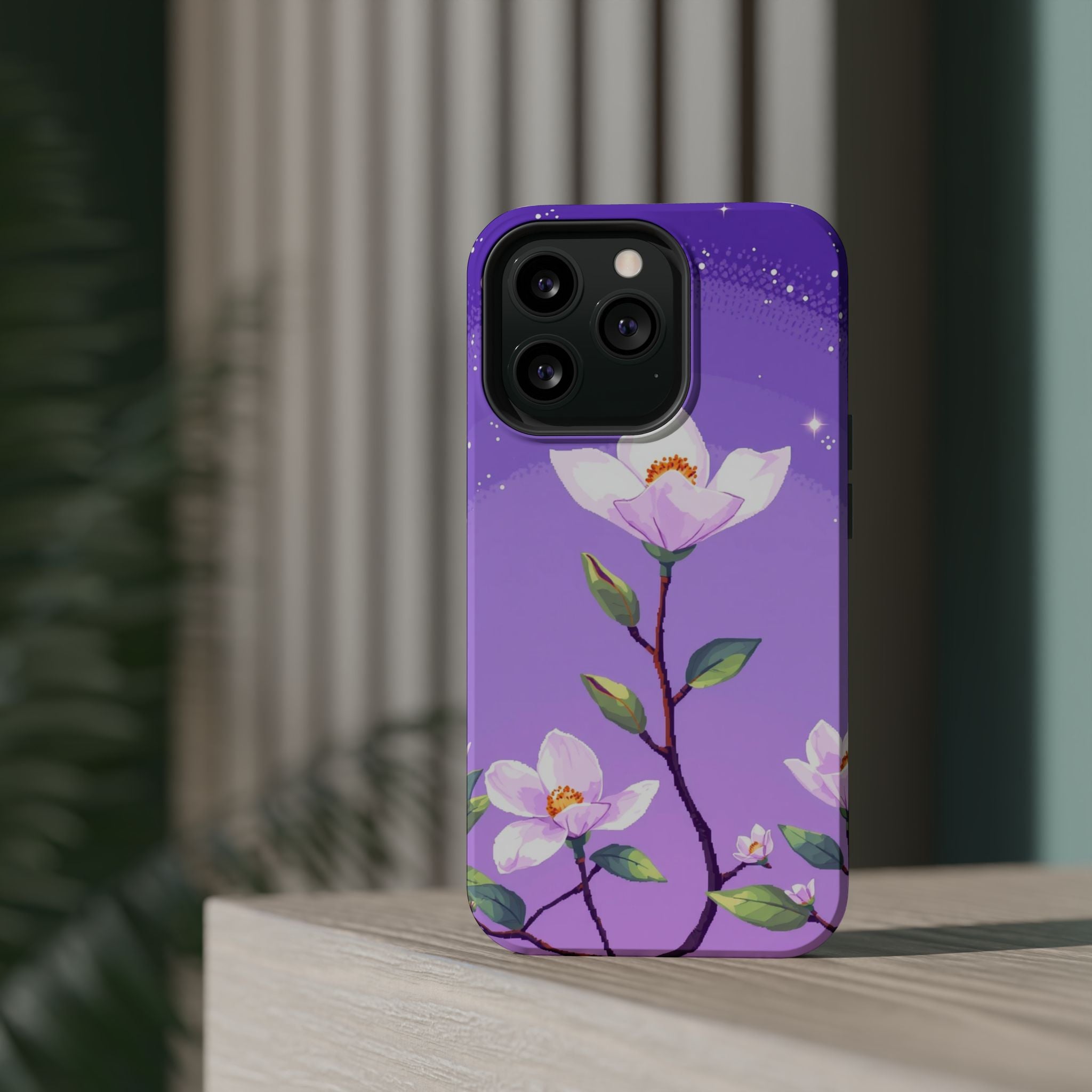 iPhone Magnolia Dream Enchanted Art Slim Everyday Designer Case · iPhone Case