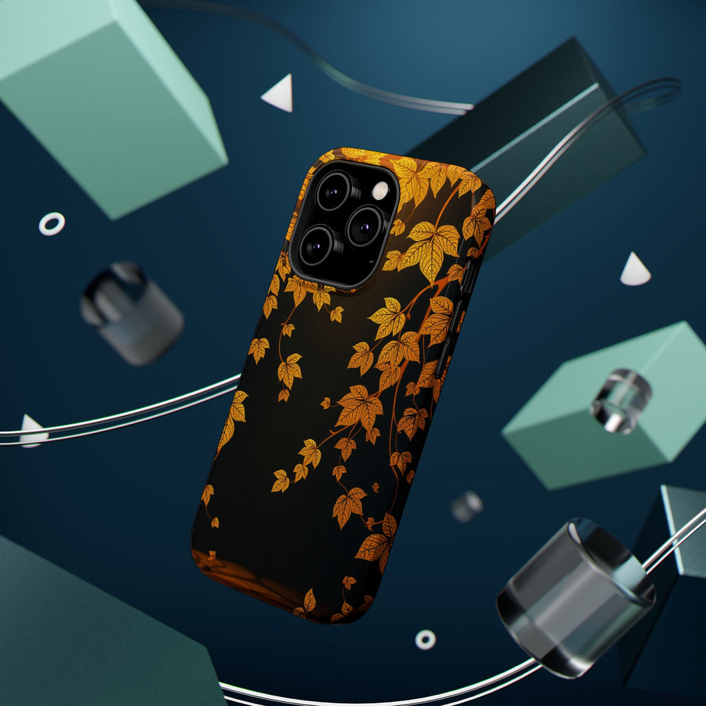 iPhone Mustard And Rust Art Nouveau Vine Slim Everyday iPhone 14 · iPhone Case