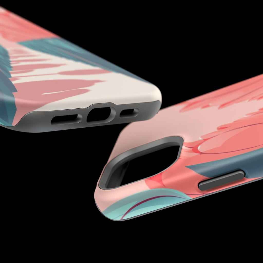 iPhone Tulip Row Pastel Kawaii Slim Everyday Designer Case · iPhone Case