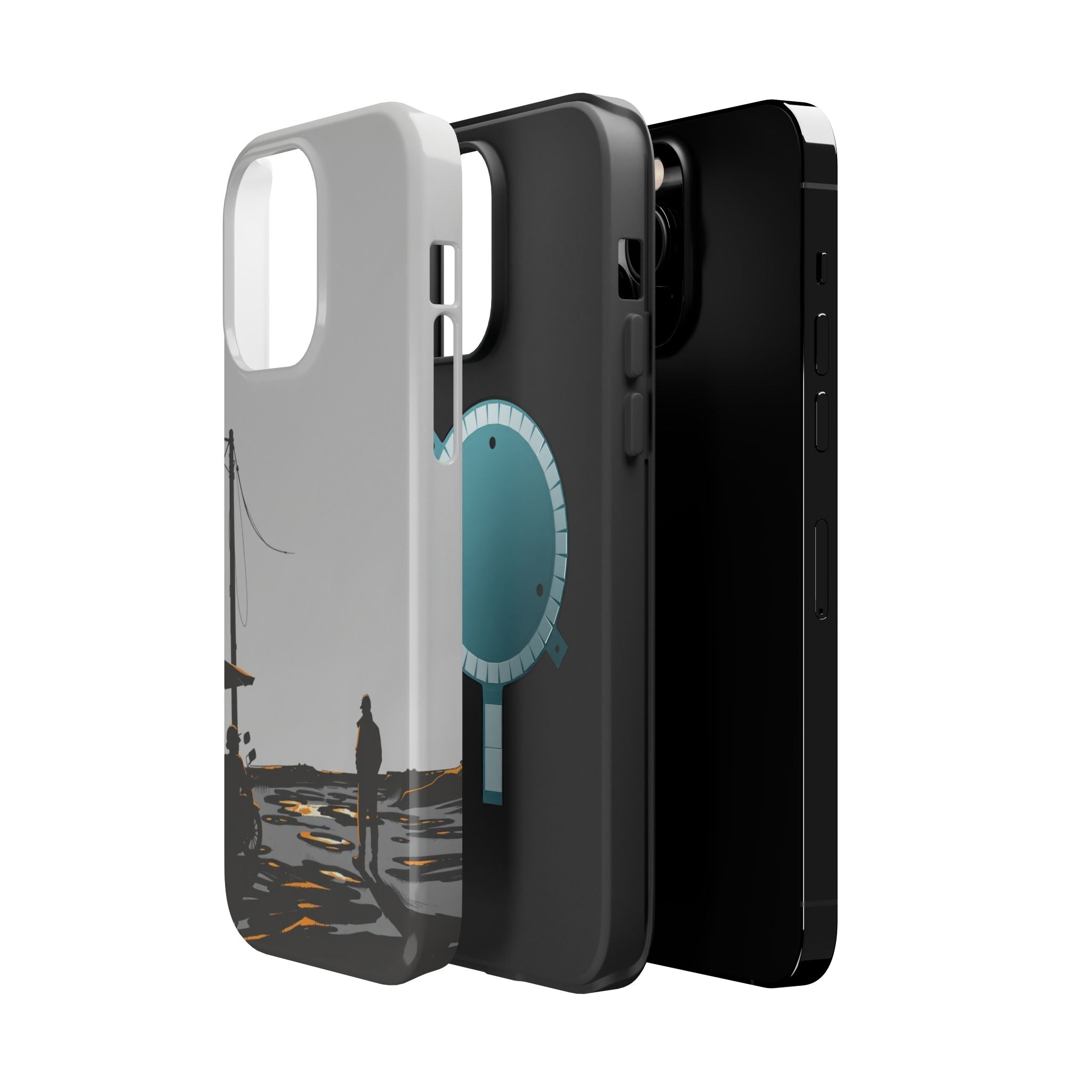 iPhone Weekend Mode On Hand-Drawn Sketch Slim Everyday Designer Case · iPhone Ca