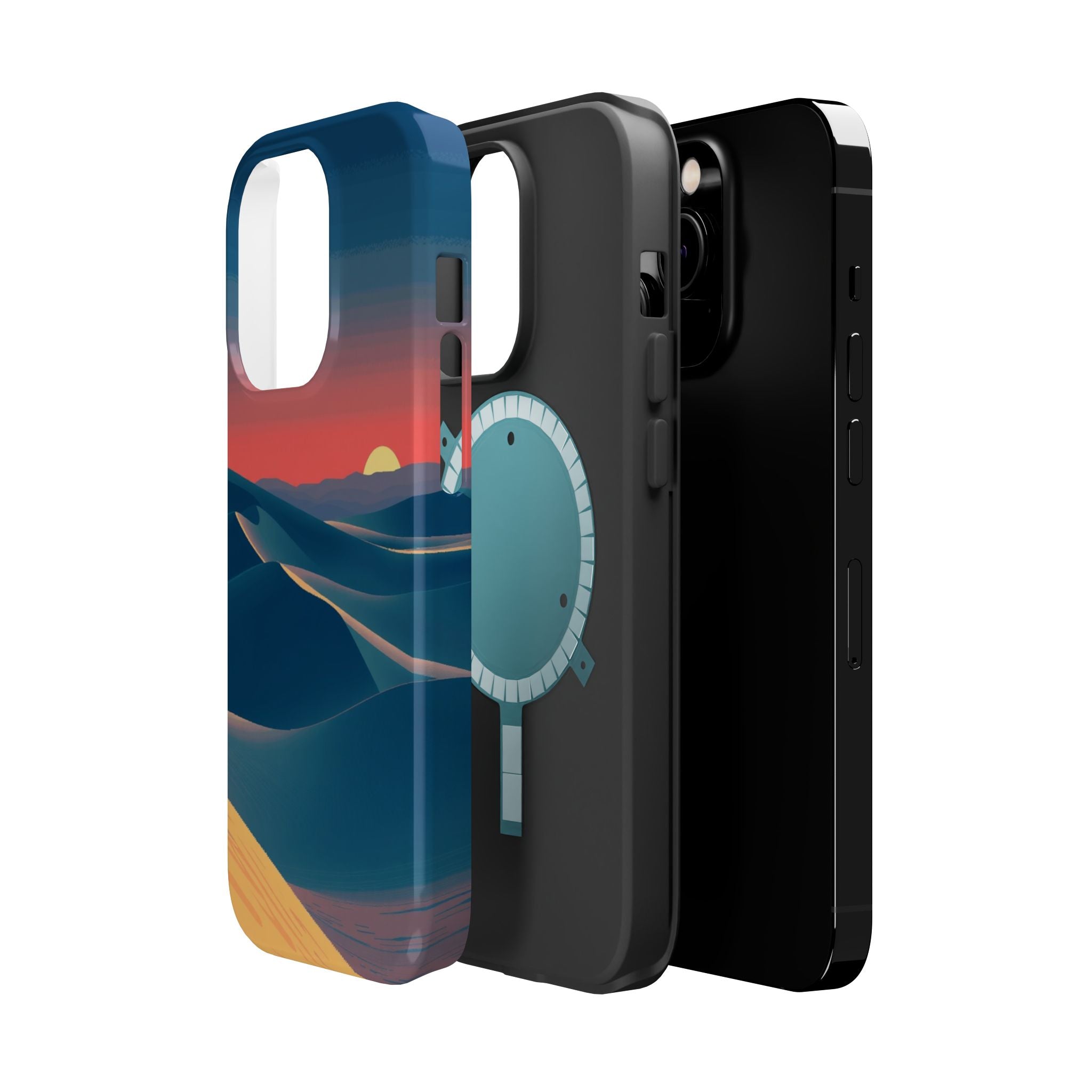iPhone Sand Dunes at Dusk Bold Art 13 Slim Everyday Designer Case · iPhone Case