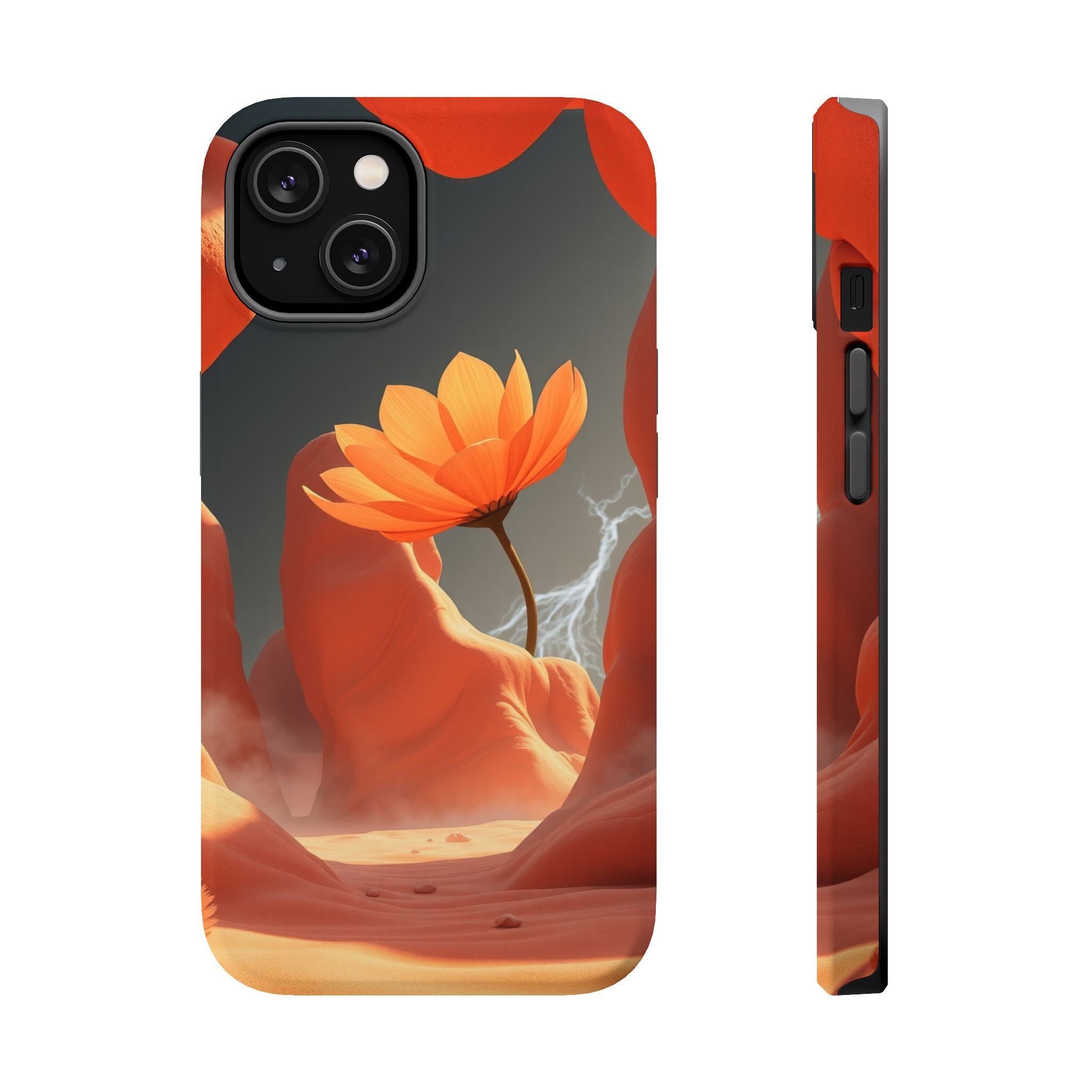 iPhone Vibrant Petal Storm Design Bold Modern Everyday Snap Case · iPhone Case