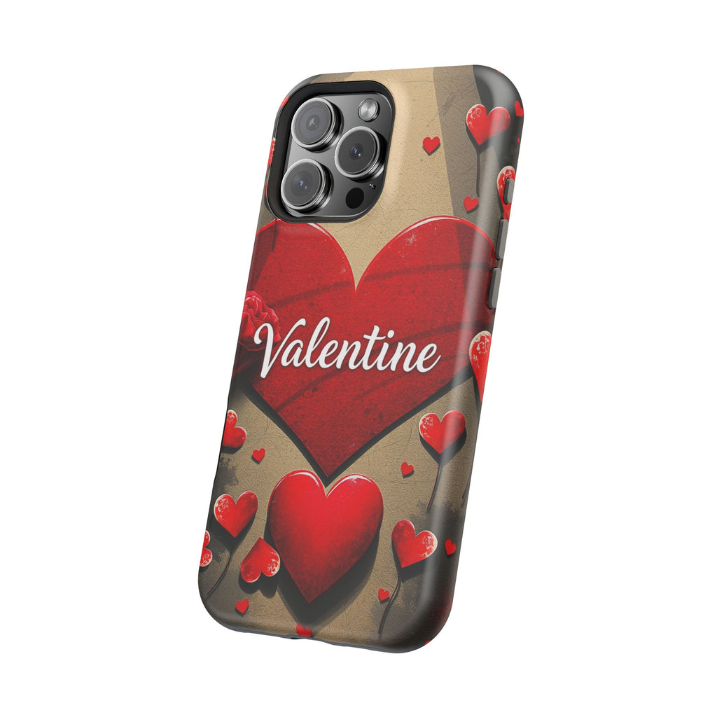 iPhone Serene Vintage Valentine Card Design Slim Everyday Designer Case · iPhone