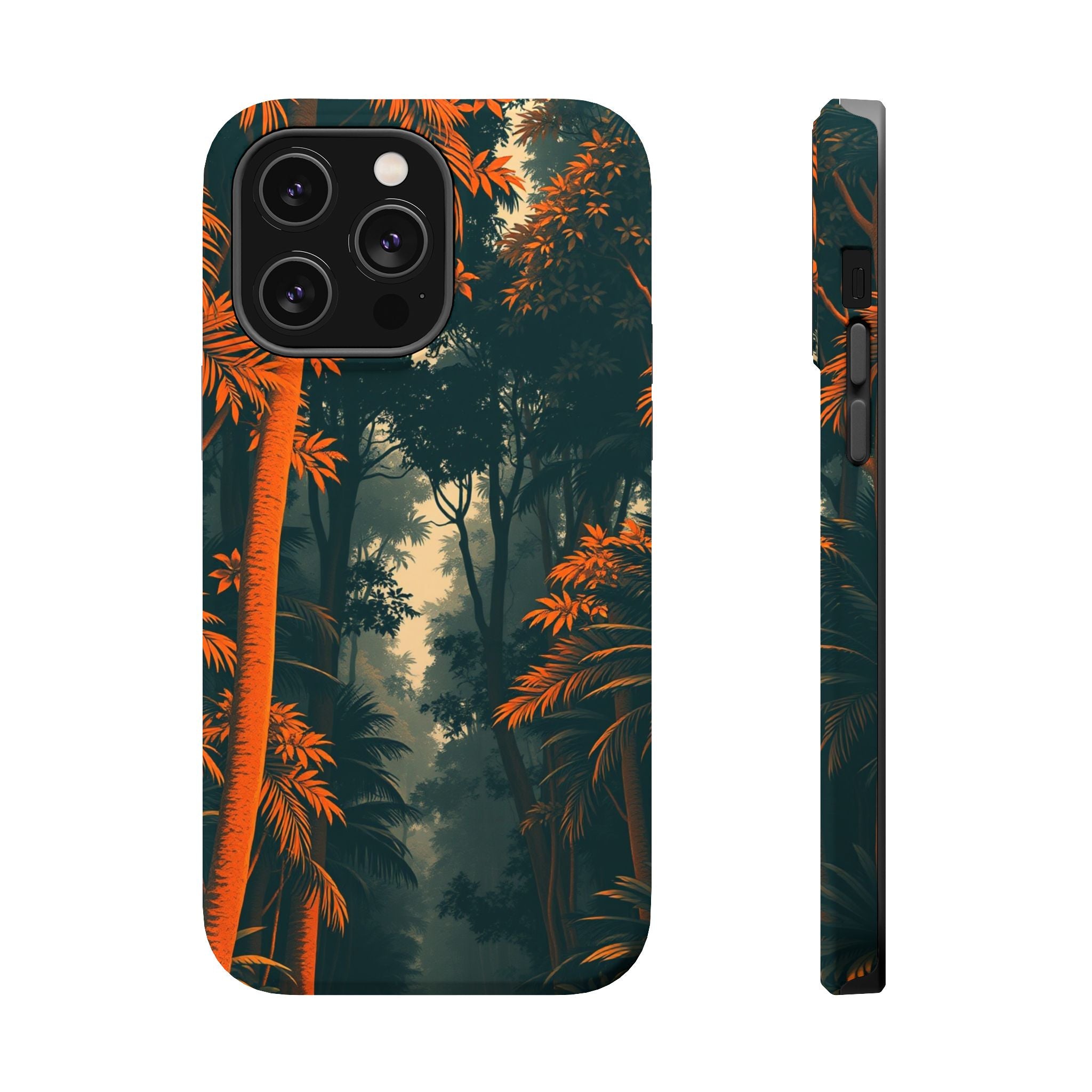 iPhone Burnt Orange And Sand Rainforest Canopy Soft iPhone Finish · iPhone Case