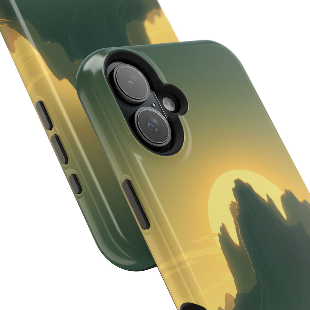 iPhone Mesa Sunset Dreamy Ethereal Bold Modern Everyday Snap Case · iPhone Case