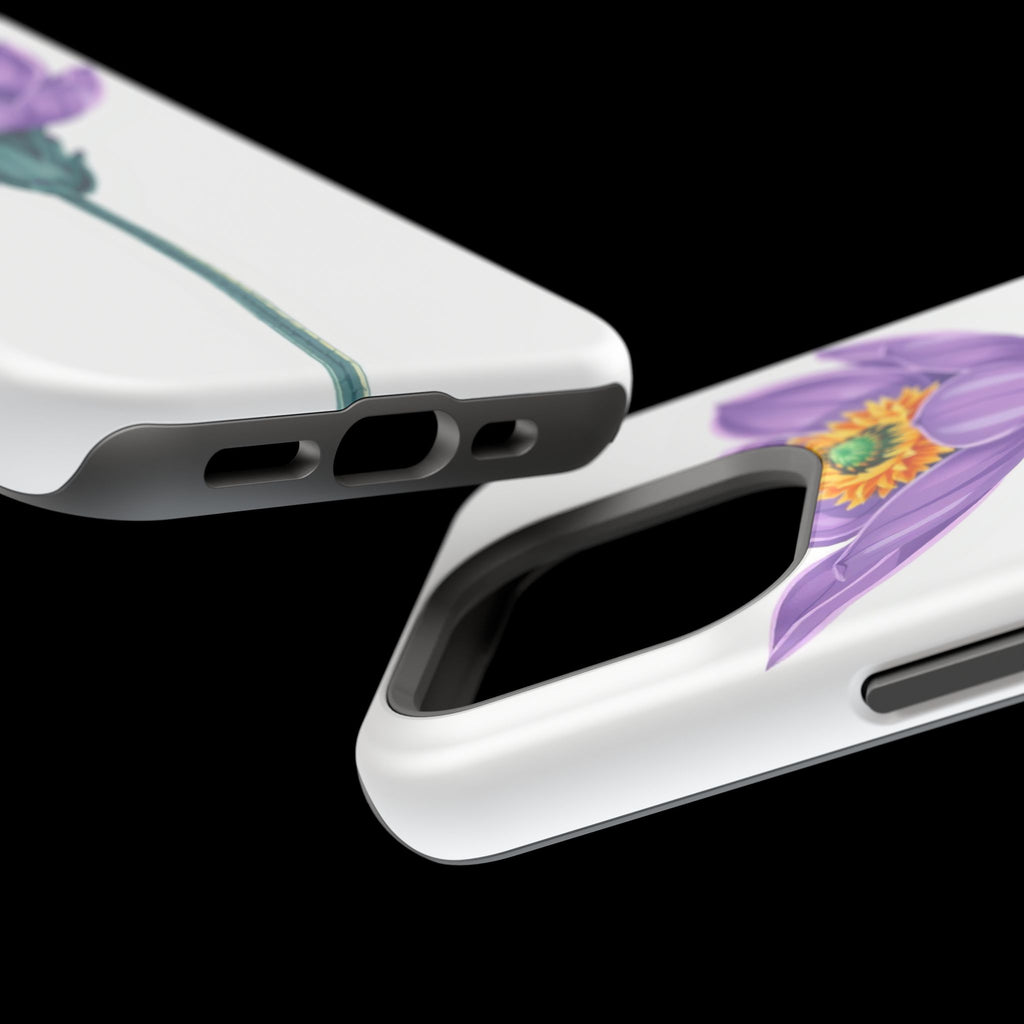 iPhone Indigo And Violet Desert Flower Slim Everyday Designer Case · iPhone Case
