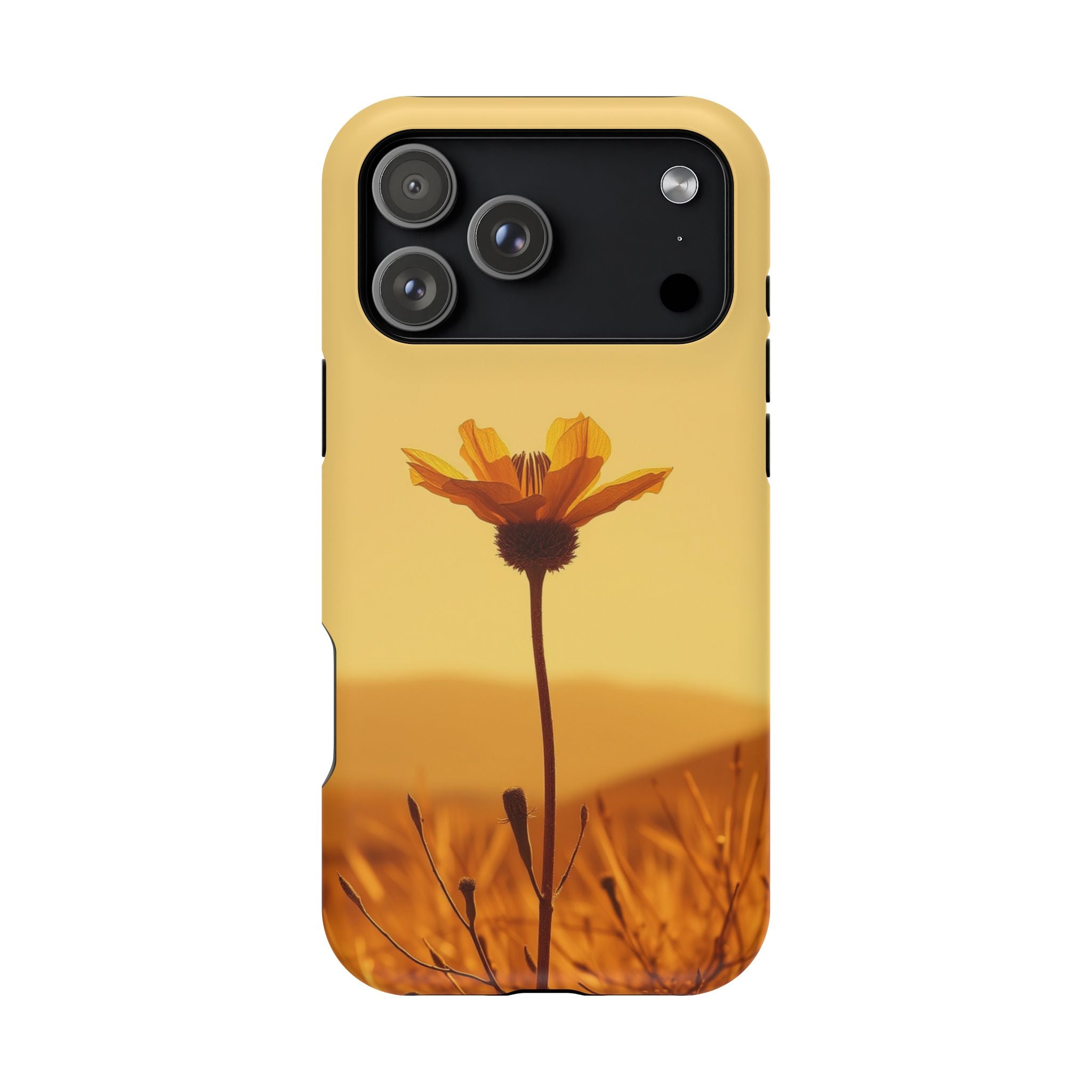 iPhone Desert Flower Cinematic Art Bold Modern Everyday Snap Case · iPhone Case